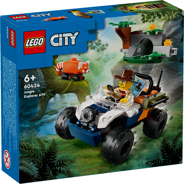 LEGO City Jungle Explorer ATV Red Panda Mission 60424L