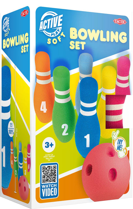 Tactic Active Play Soft Bowling Game 58033T