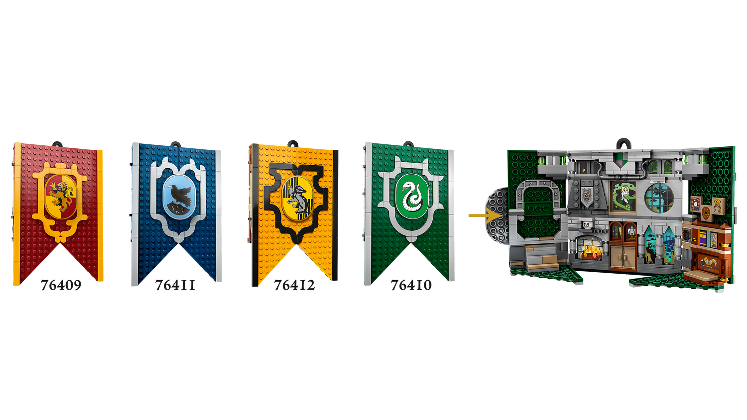 LEGO Harry Potter Slytherin House Banner 76410L