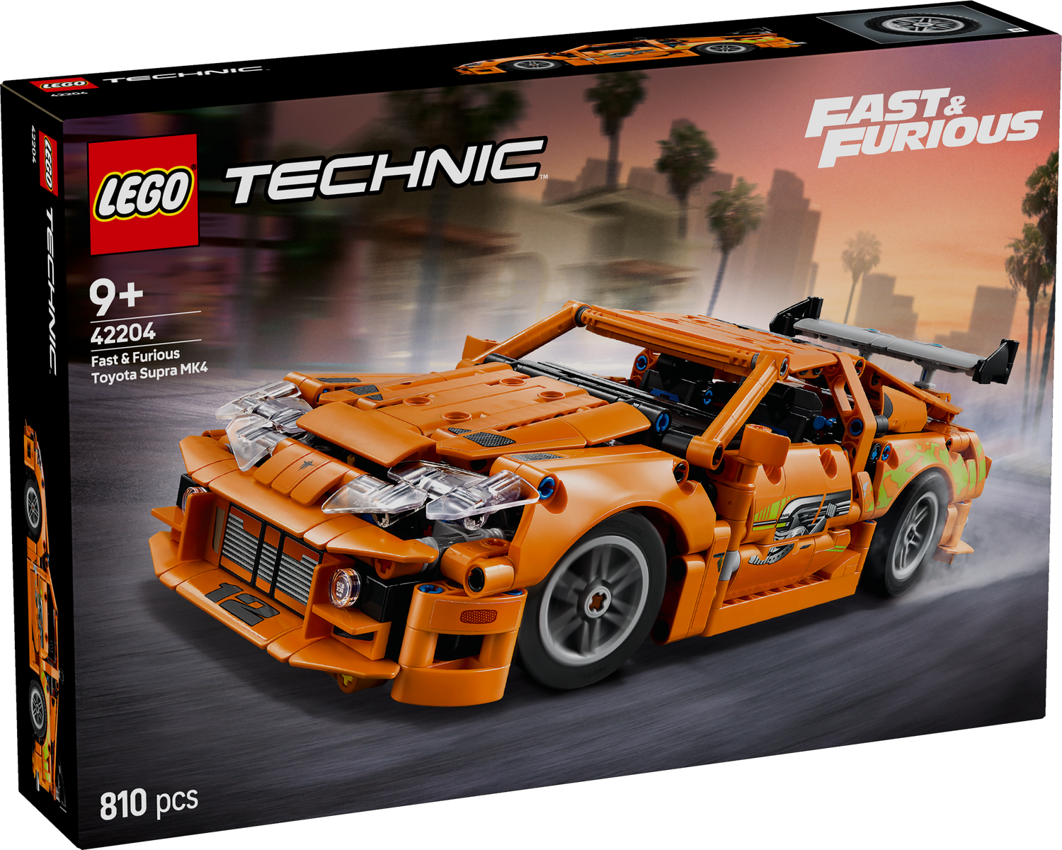 LEGO Technic Fast and Furious Toyota Supra MK4 42204L