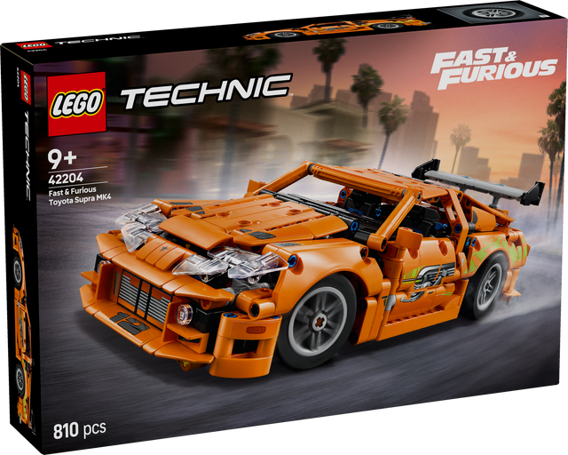 LEGO Technic Fast and Furious Toyota Supra MK4 42204L