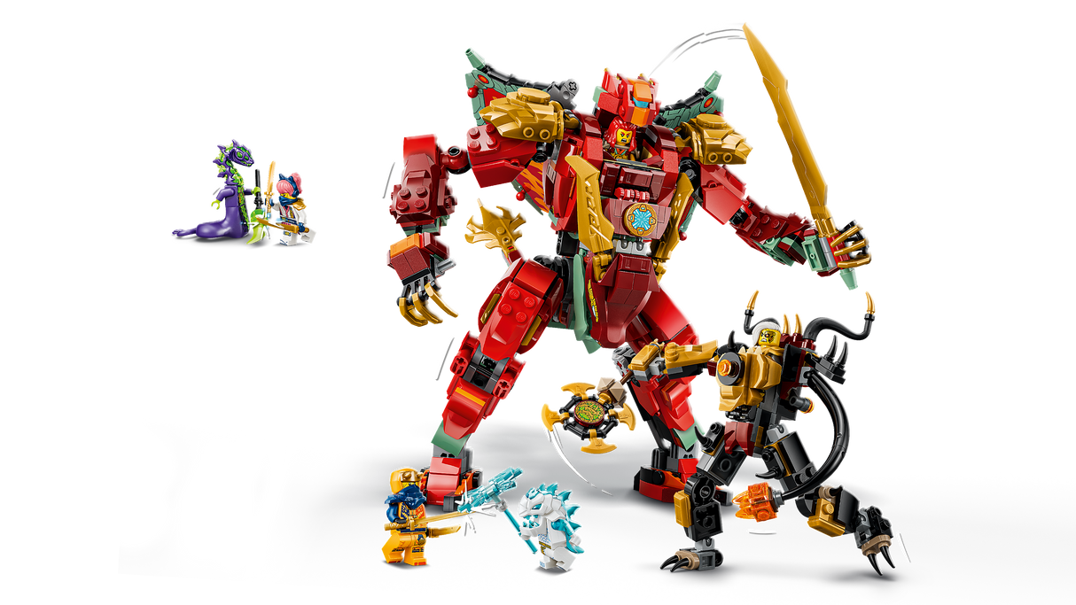 LEGO Ninjago Wyldfyre's Transforming Dragon Mech 71868L