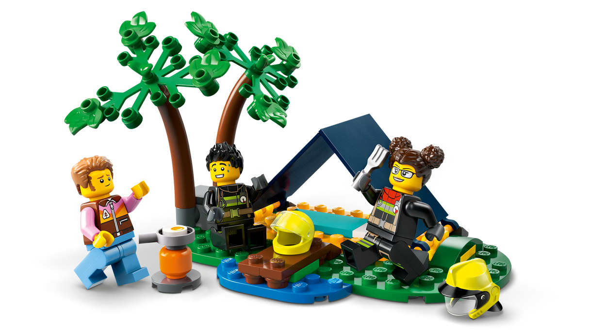 LEGO City 4x4 Fire Engine with Rescue Boat 60412L