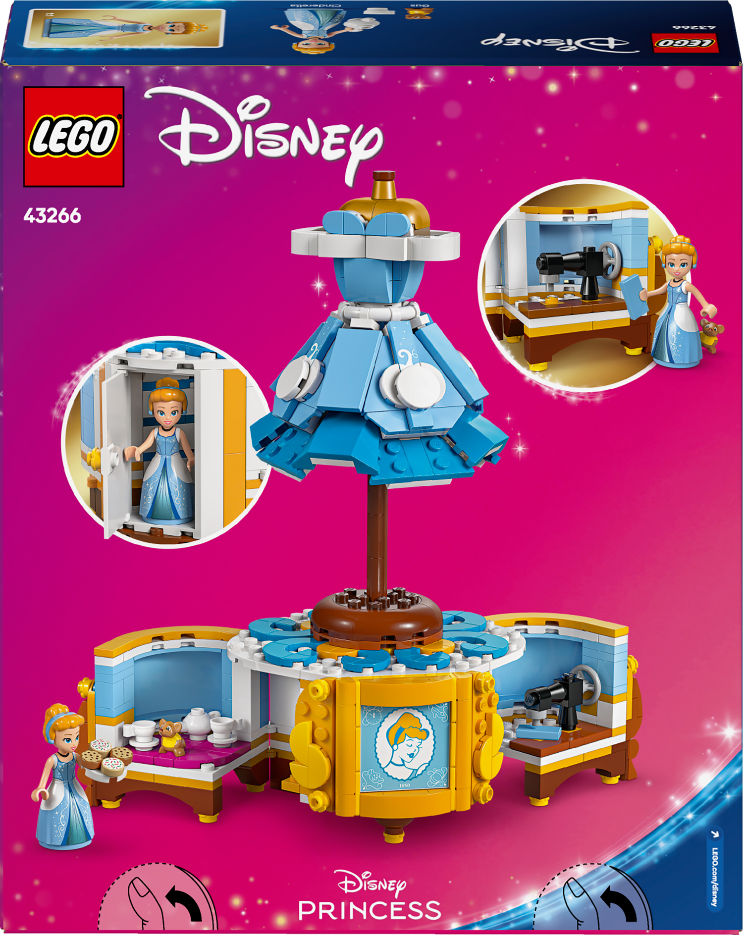 LEGO Disney Cinderella's Dress 43266L