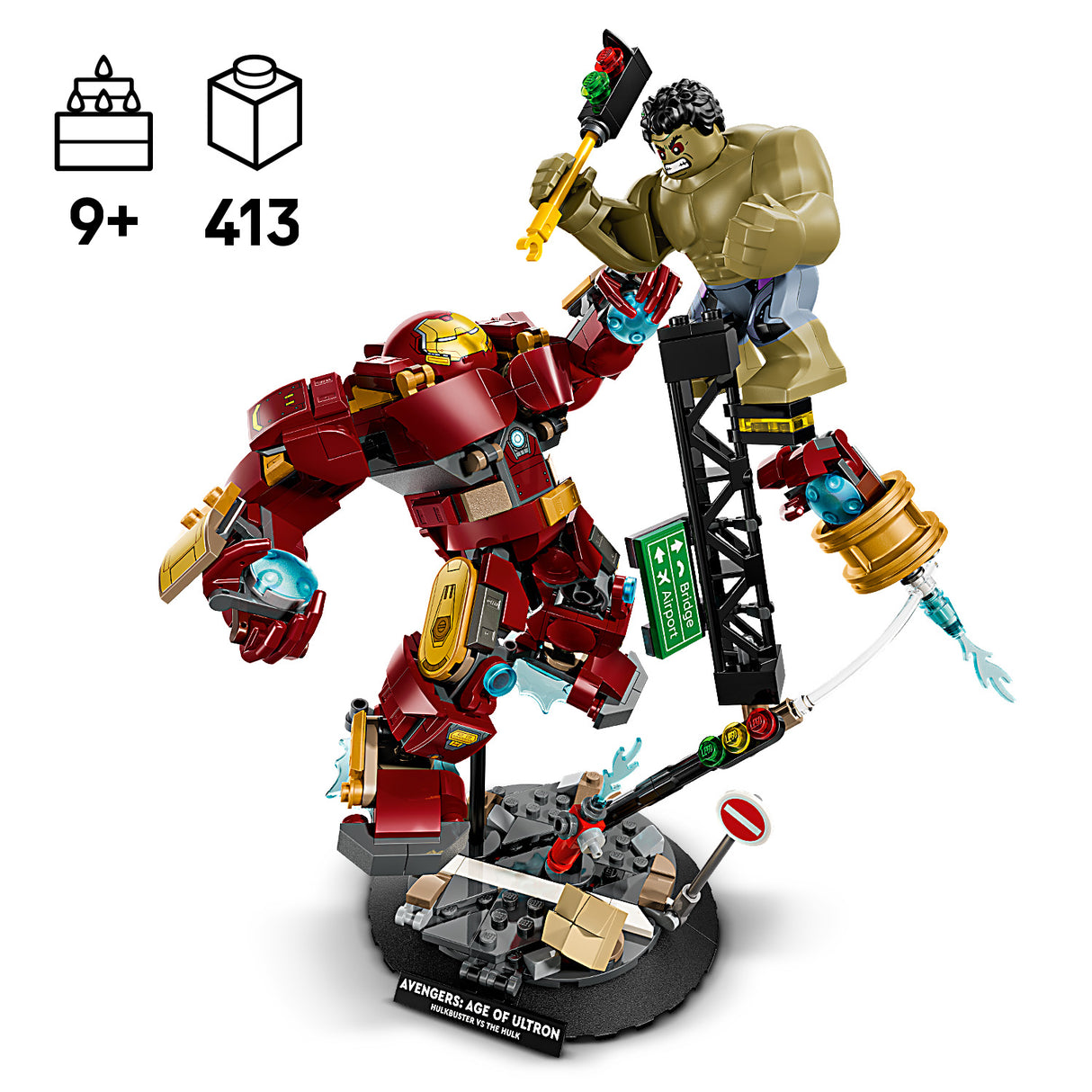 LEGO Super Heroes Epic Battle: Hulkbuster vs. The Hulk 76343L