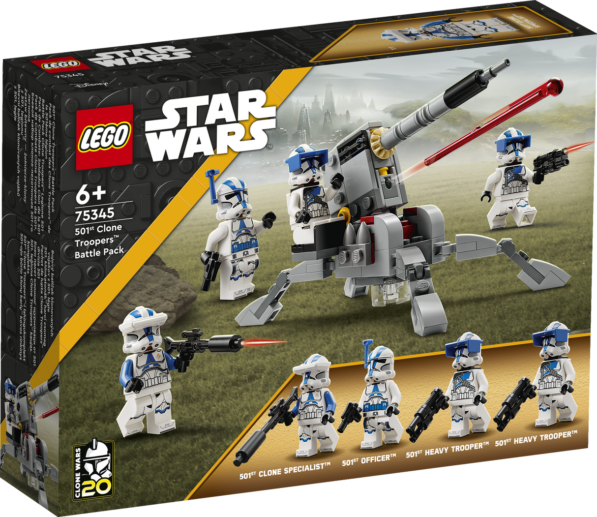 LEGO Star Wars 501st Clone Troopers Battle Pack 75345L