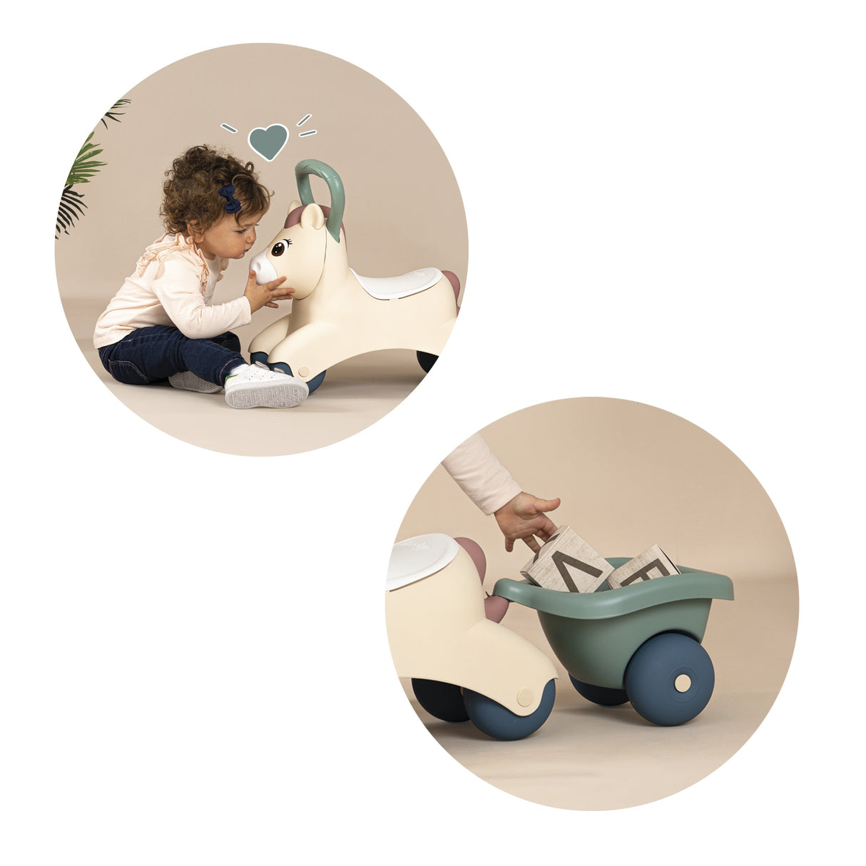 Smoby Sit-On Pony 140502S