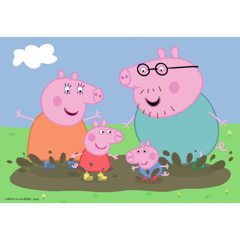 Ravensburger Puzzle 2x24 pc Peppa Pig At School 090822V