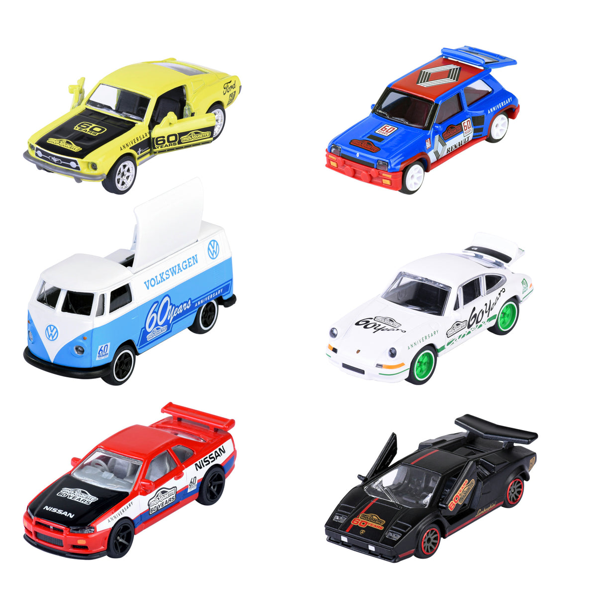 Majorette cars deluxe 60th anniversary collection 212054102B