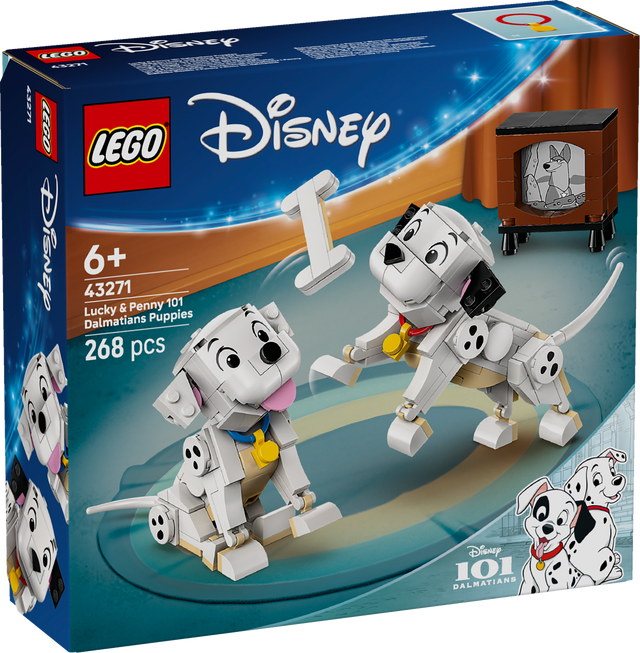 LEGO Disney Lucky & Penny 101 Dalmatians Puppies 43271L
