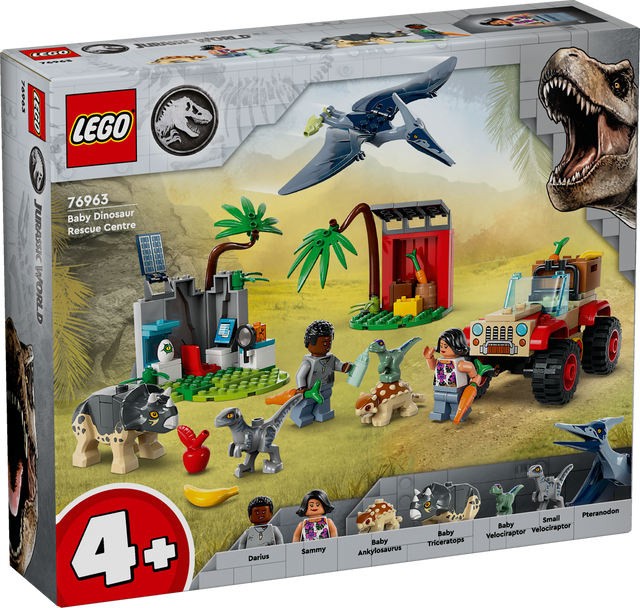 LEGO Jurassic World Baby Dinosaur Rescue Centre 76963L