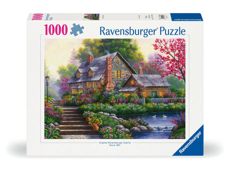 Ravensburger Puzzle 1000 pc Romantic country house 12000464V