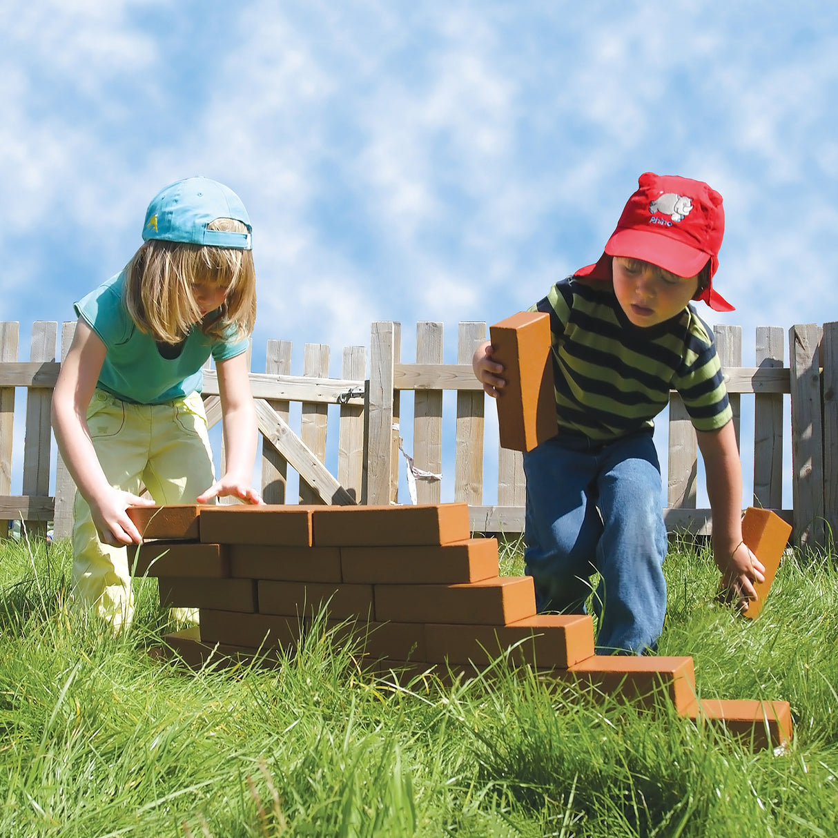 TTS Role Play Foam House Bricks 25pk FPREHBB