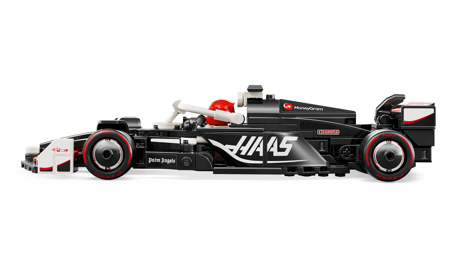 LEGO Speed Champions Moneygram HAAS F1 Team VF-24 Race Car 77250L