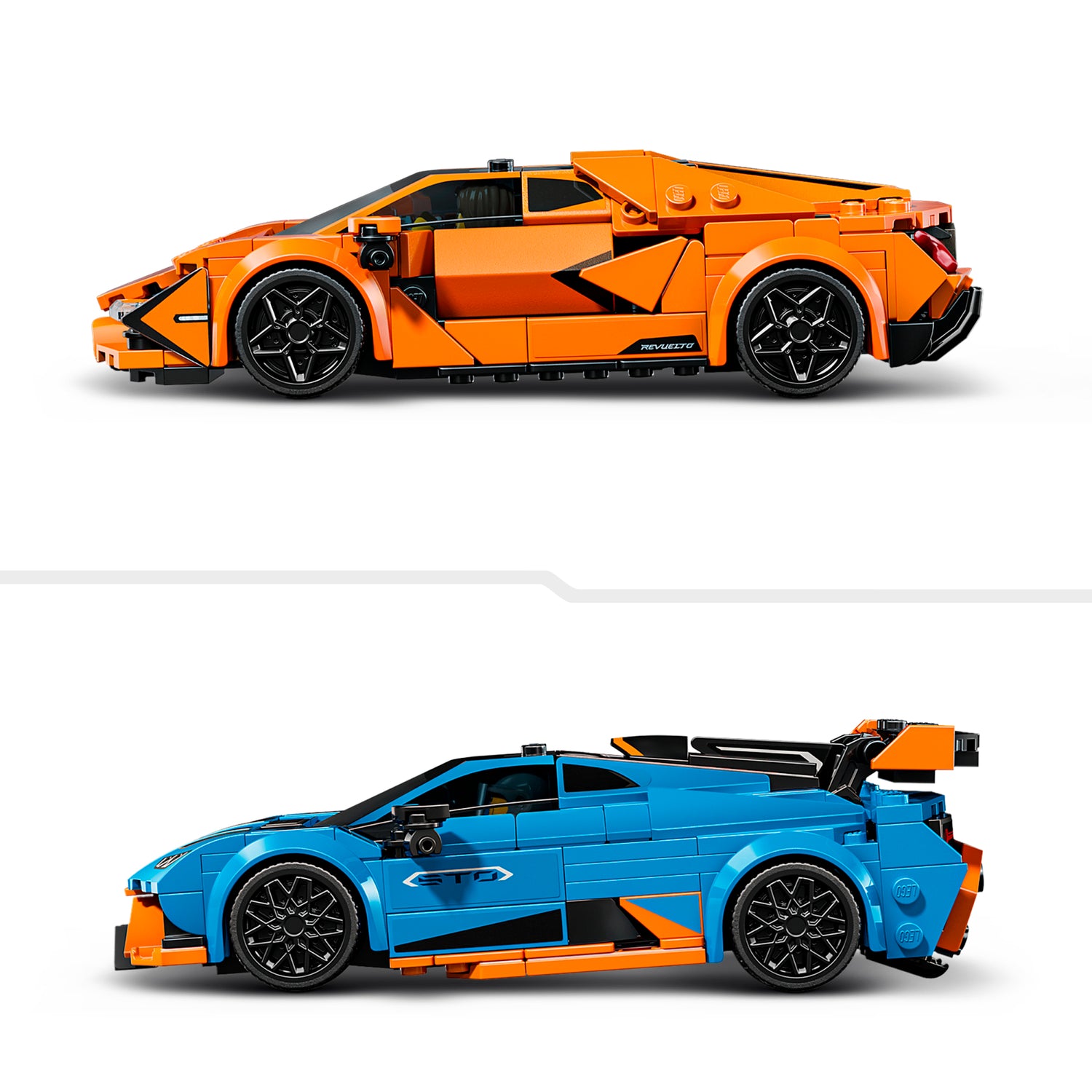 LEGO Speed Champions Lamborghini Revuelto & Huracán STO 77238L