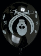 Bini Pirate Balloons, 8 Pieces 80804H