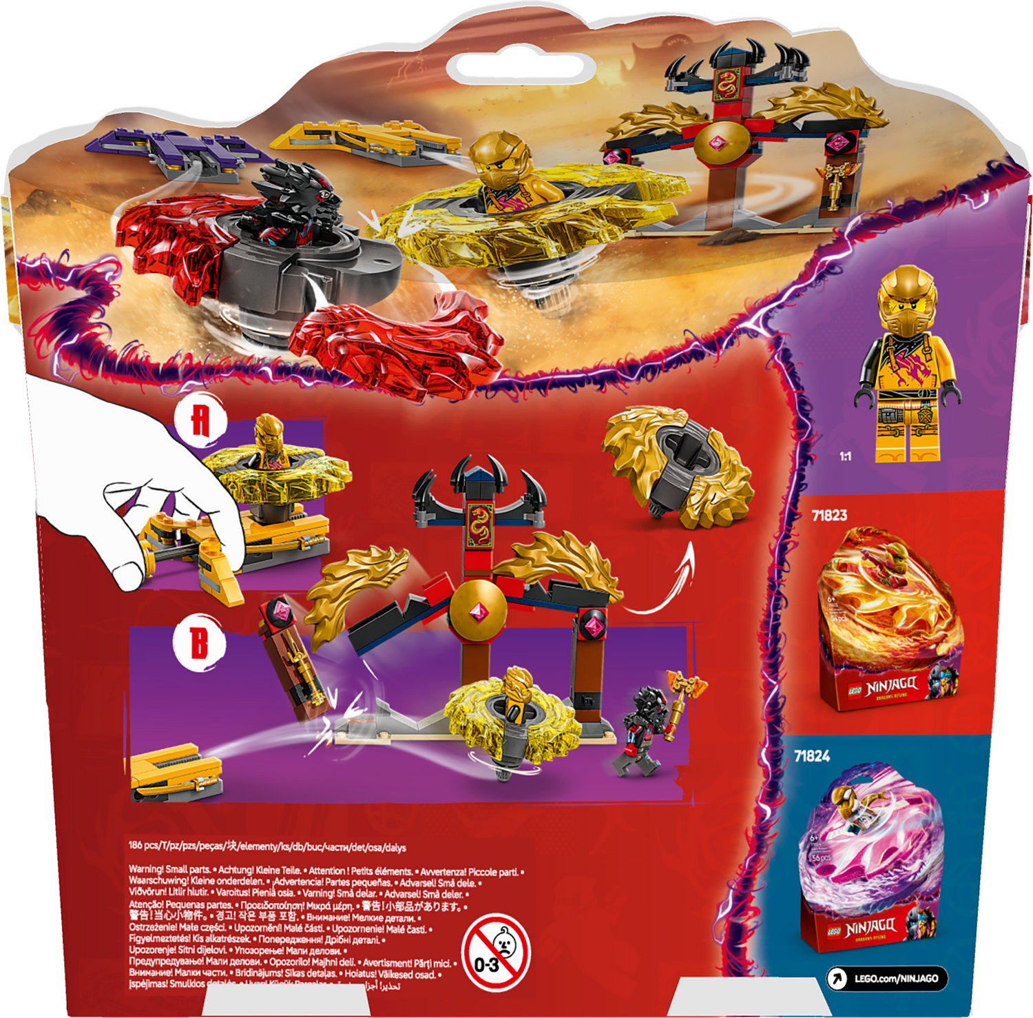 LEGO Ninjago Dragon Spinjitzu Battle Pack 71826L