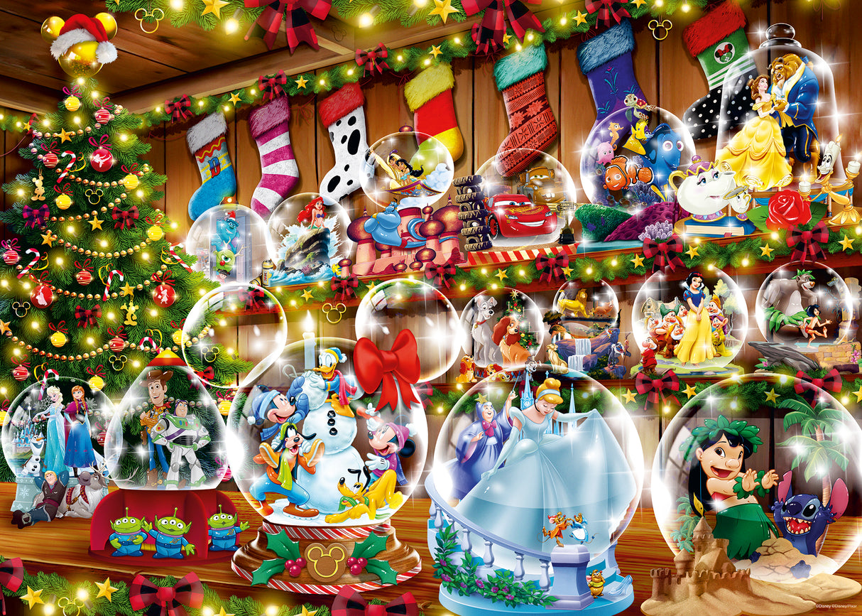 Ravensburger Puzzle 1000 pc Disney Snowglobes 
 12000537V