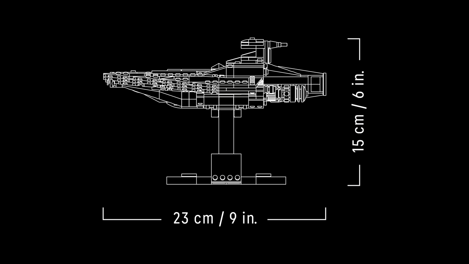LEGO Star Wars Acclamator-Class Assault Ship 75404L