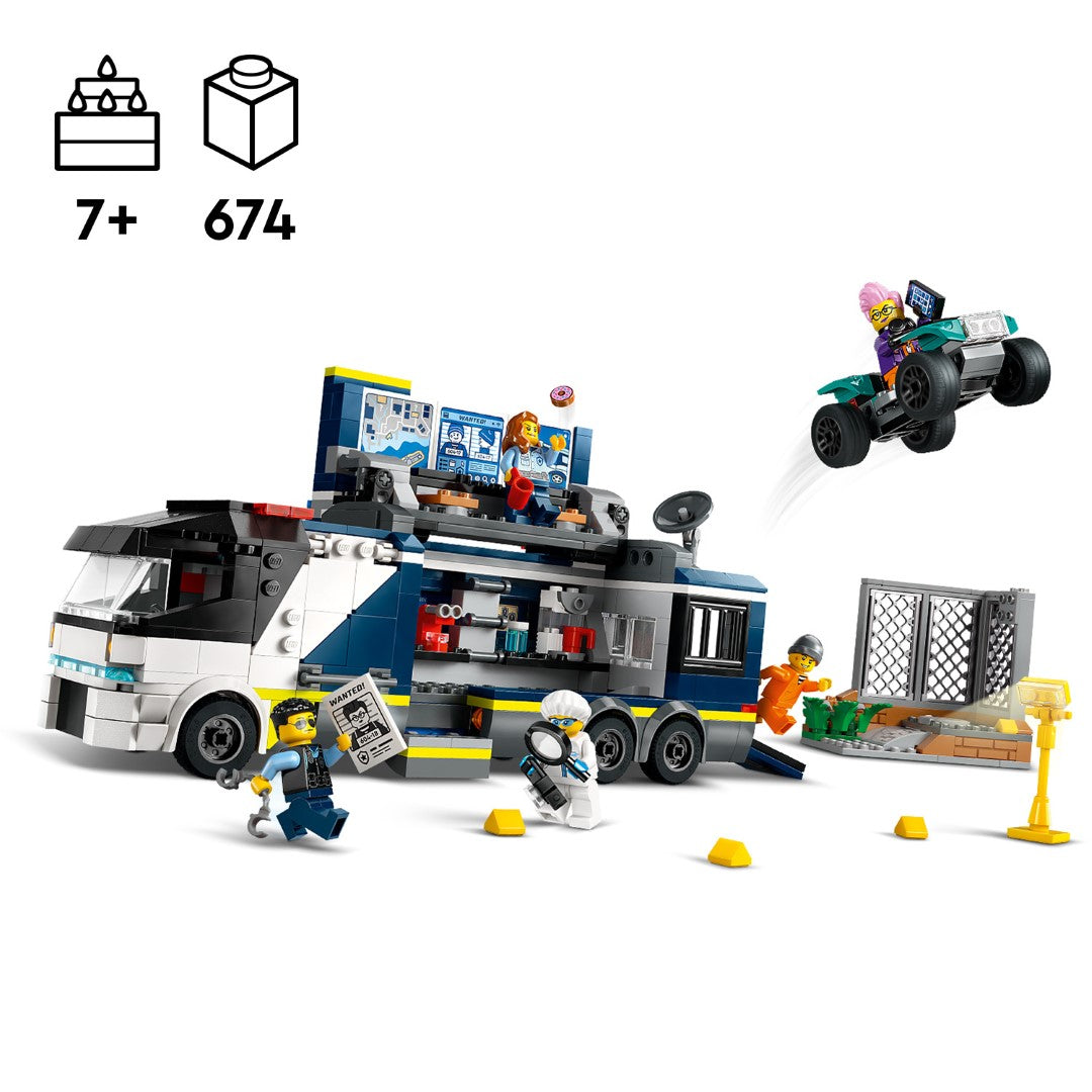 LEGO City Police Mobile Crime Lab Truck 60418L