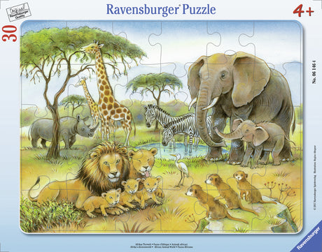 Ravensburger Frame Puzzle 30 pc Africa's Wildlife 061464V