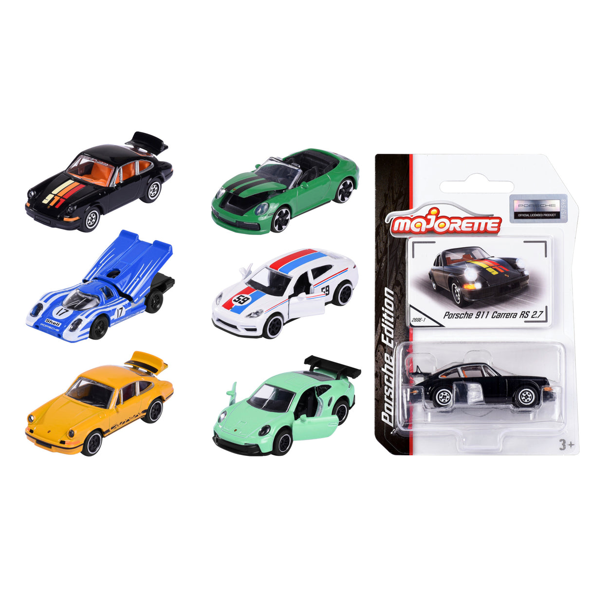Majorette Porsche Motosport Premium 6-ass 212053062B