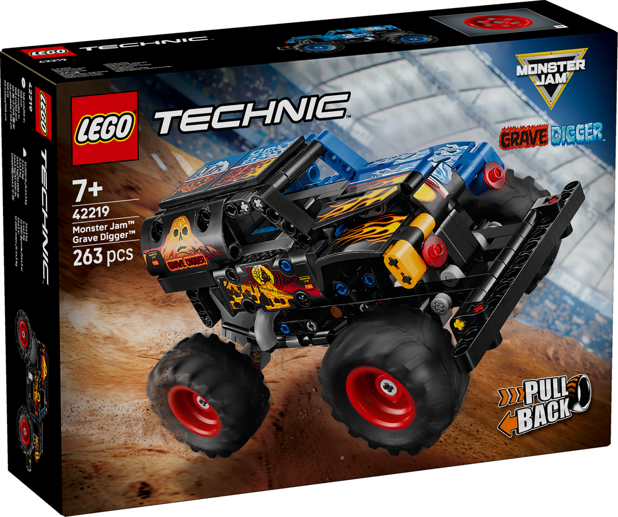 LEGO Technic Monster Jam Grave Digger Fire and Ice 42219L