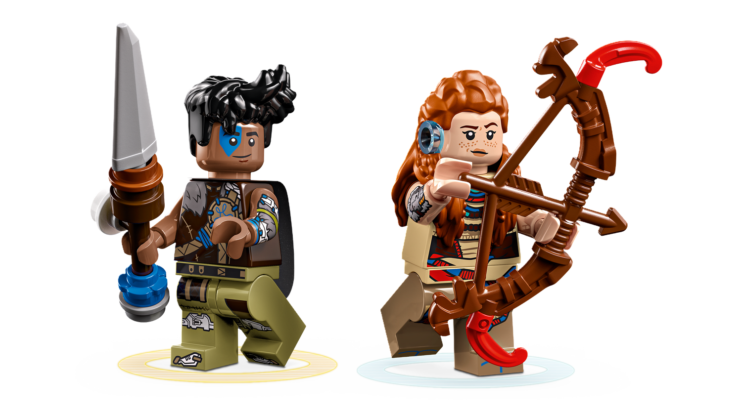 LEGO Horizon Aloy ja Varl vs. Shell-Walker ja Sawtooth 77037L