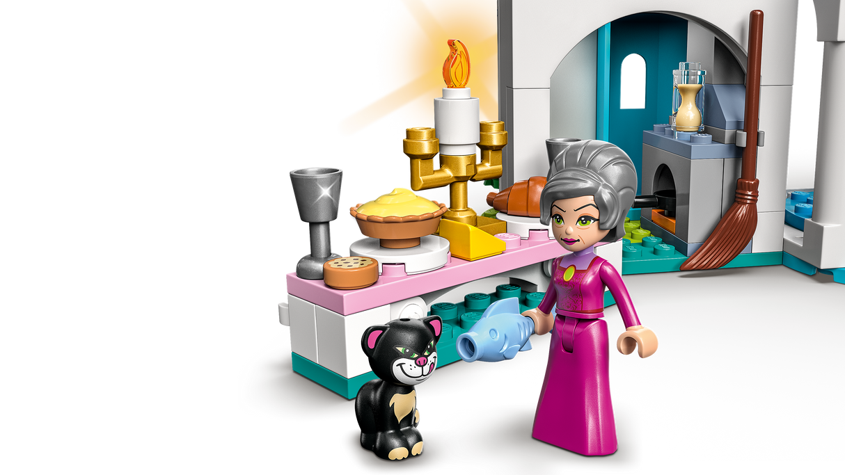 LEGO Disney Cinderella and Prince Charming's Castle 43206L