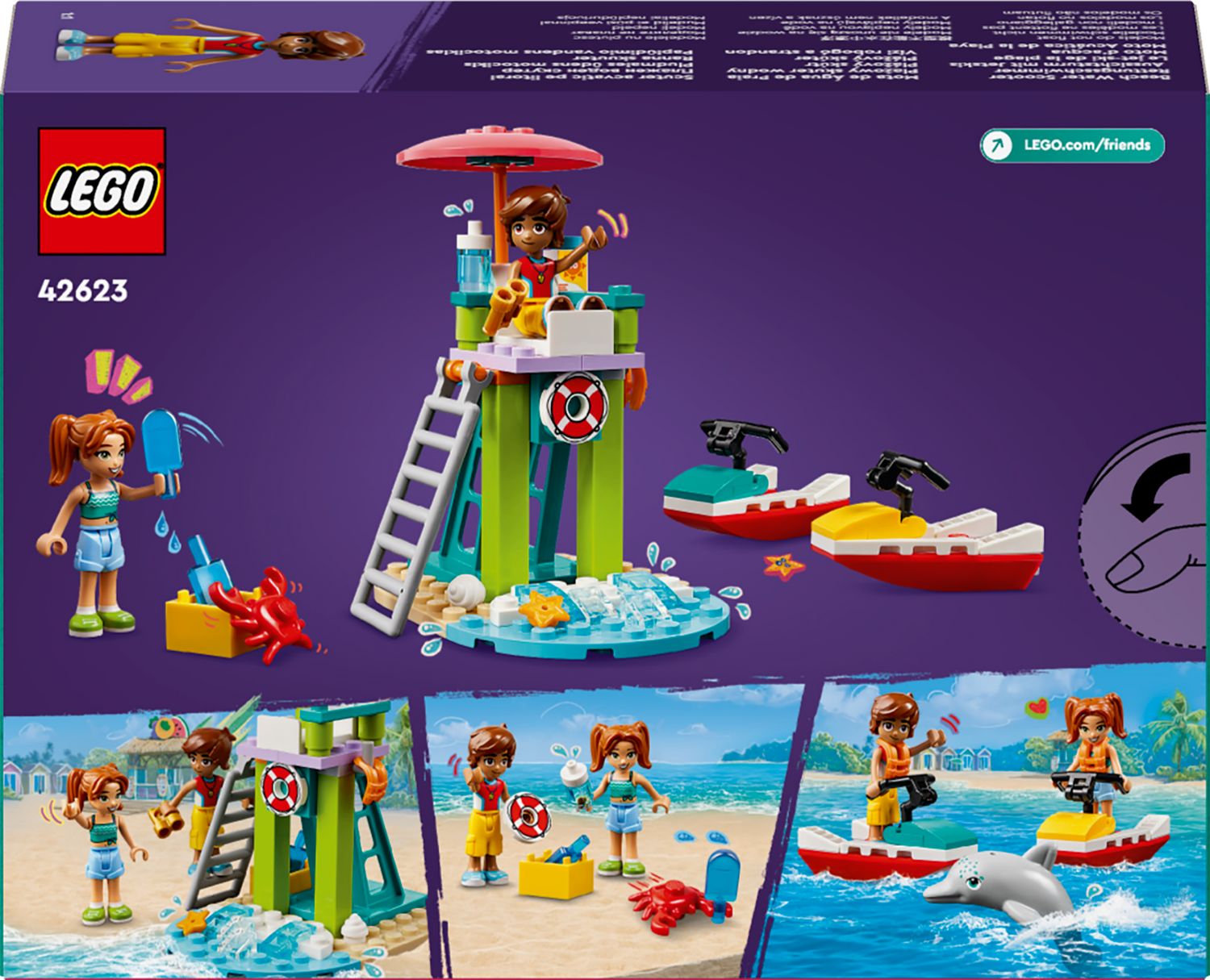 LEGO Friends Beach Water Scooter 42623L