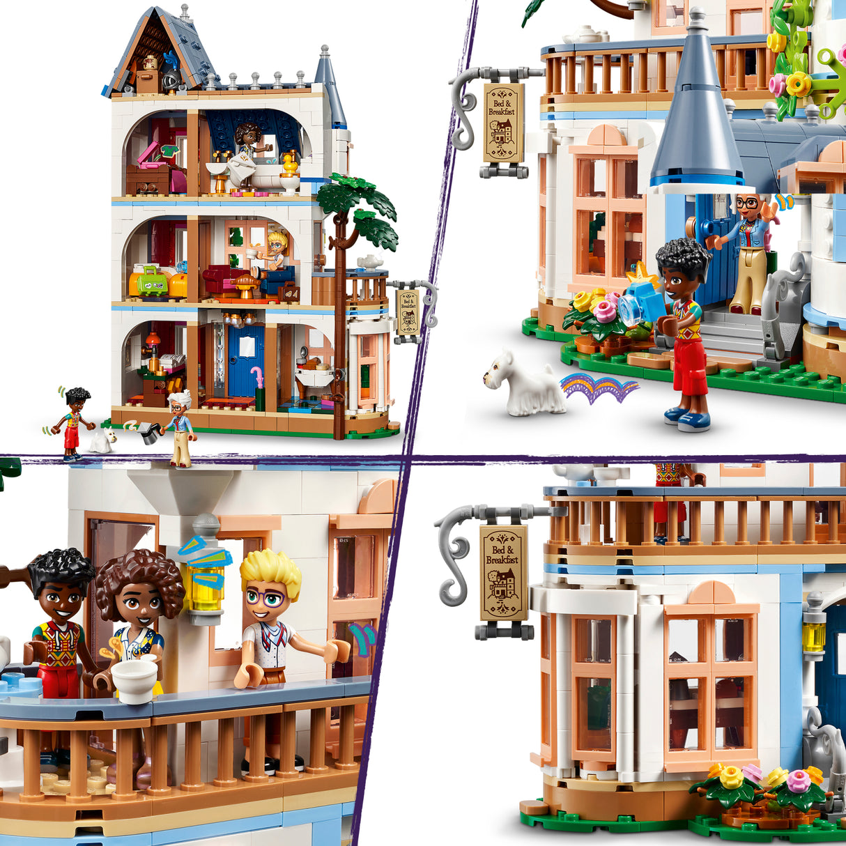 LEGO Friends Castle Bed and Breakfast 42638L