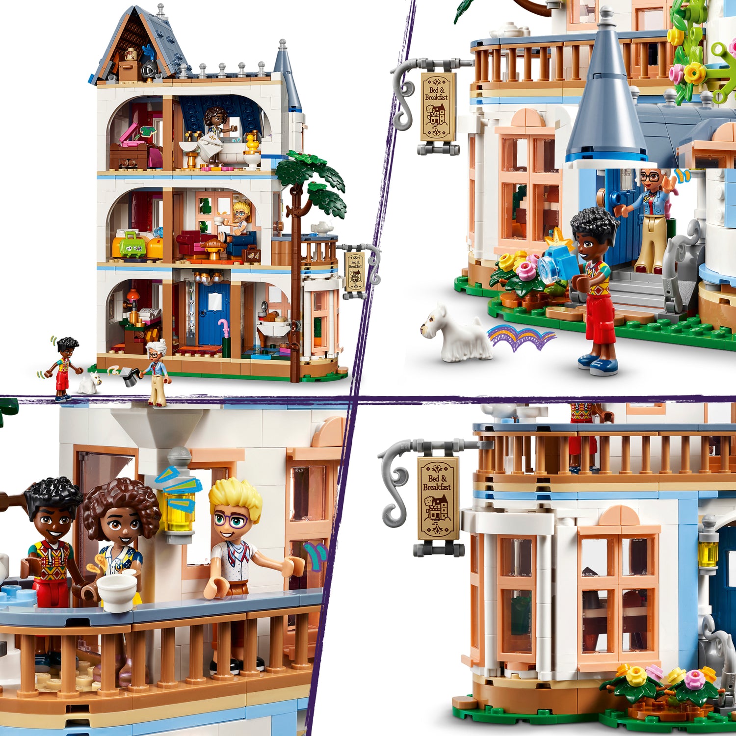 LEGO Friends Castle Bed and Breakfast 42638L