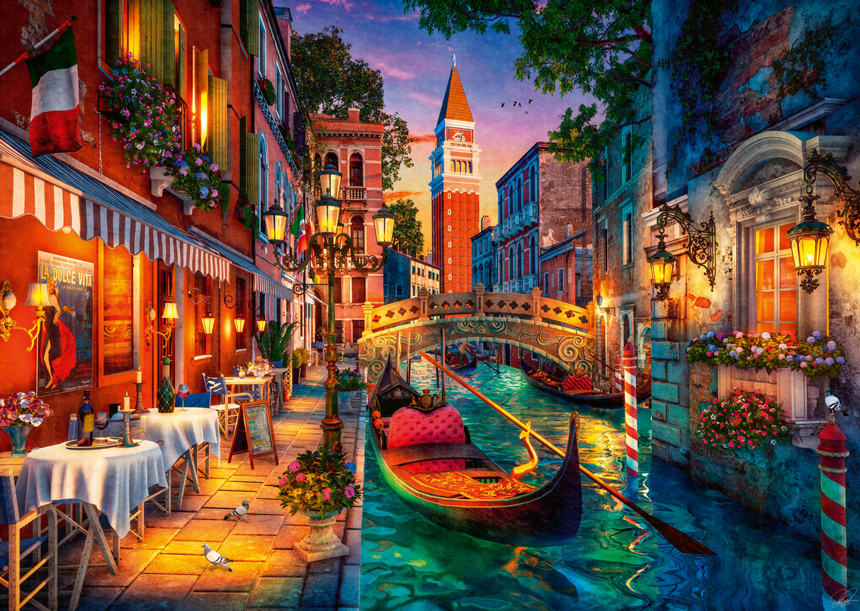 Ravensburger Puzzle 1000 Pieces: Canal Cruise in Venice 12001439V