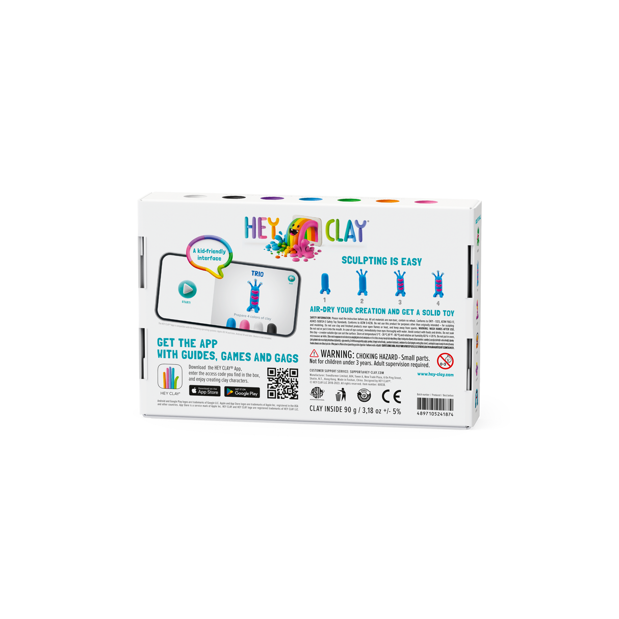 HEY CLAY Modeling Clay Aliens Choice 2 60038E