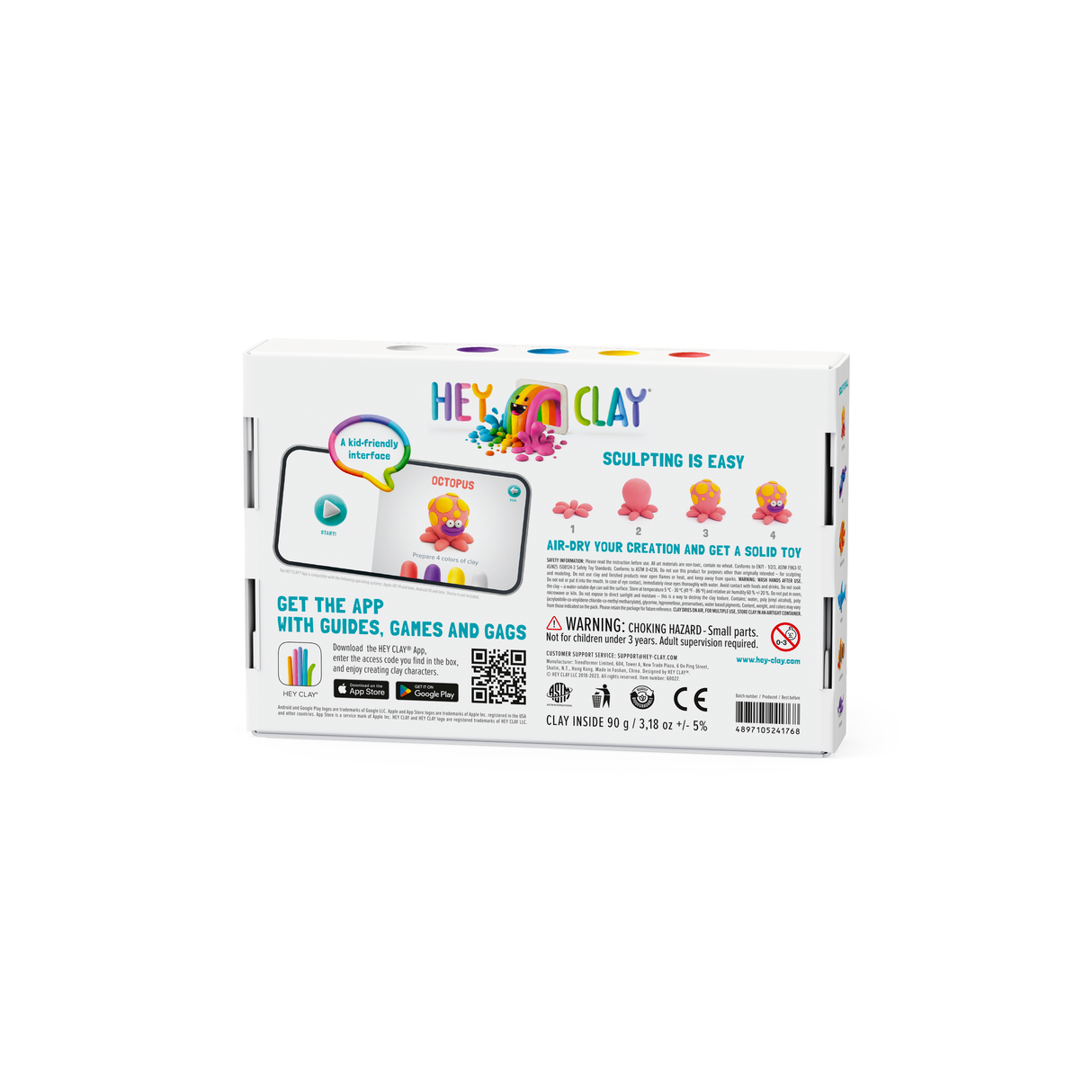 HEY CLAY Modeling Clay Ocean Animals 60027E