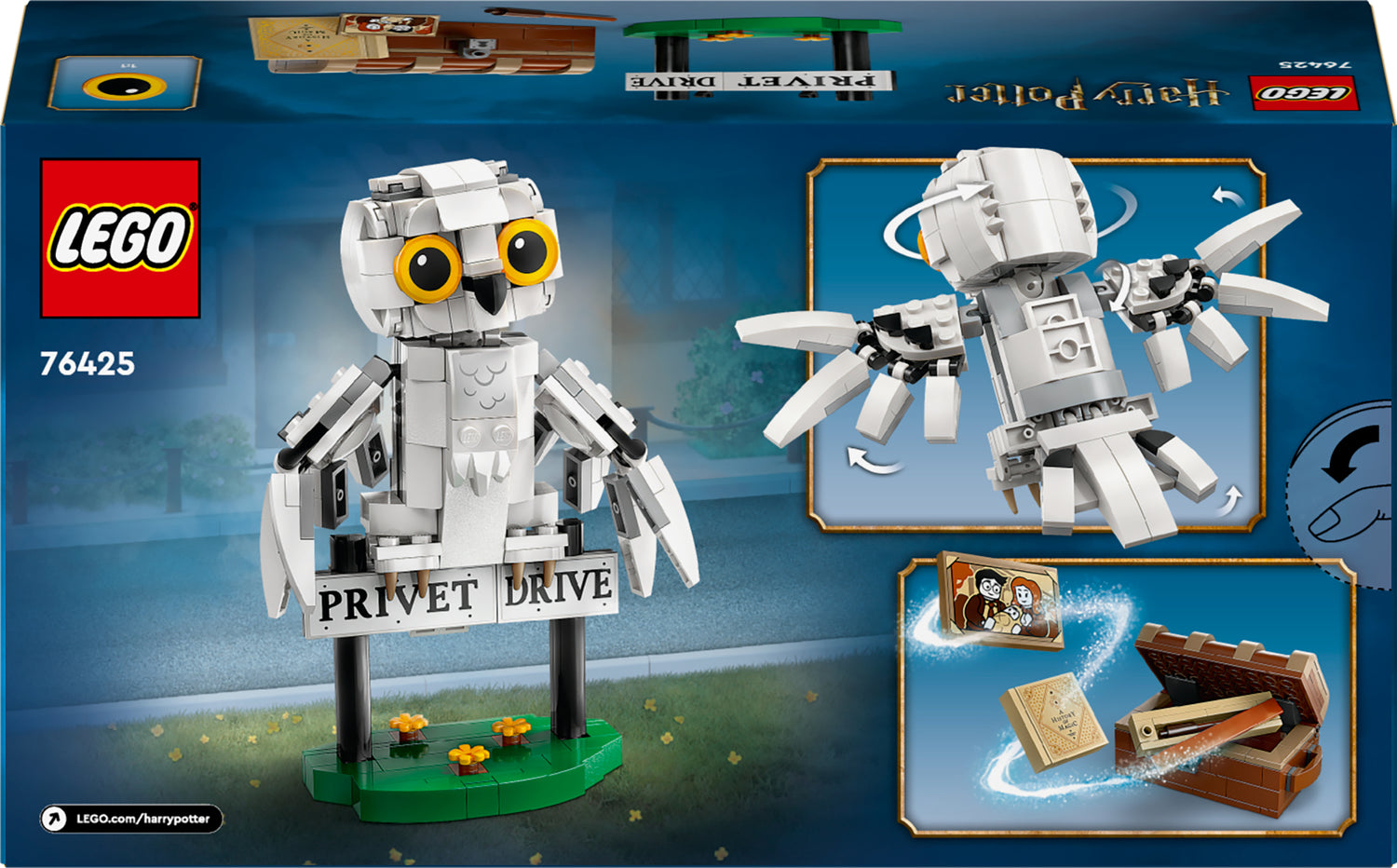 LEGO Harry Potter Hedwig at 4 Privet Drive 76425L