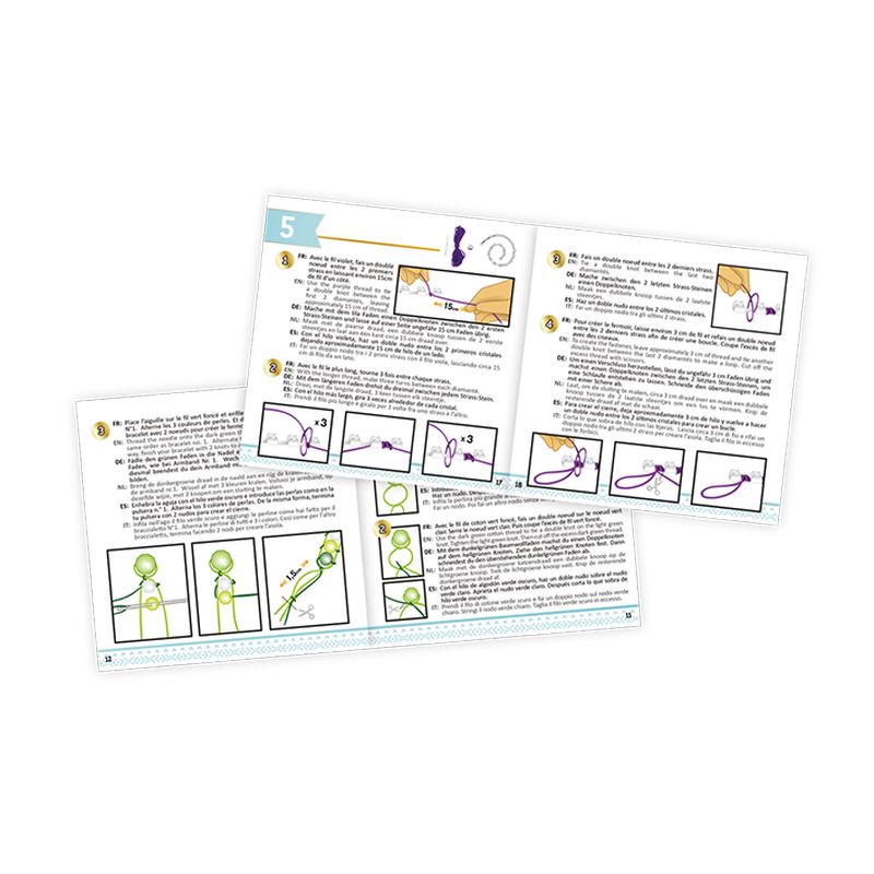 Buki Craft Set Bracelets with Pearls BE201I