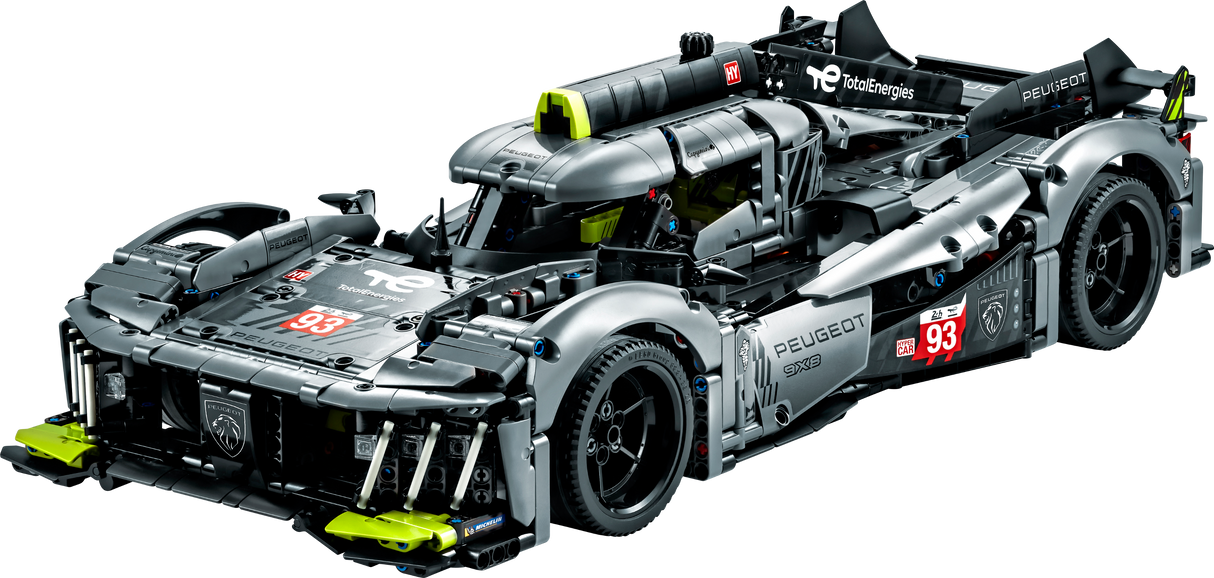 LEGO Technic PEUGEOT 9X8 24H Le Mans Hybrid Hypercar 42156L