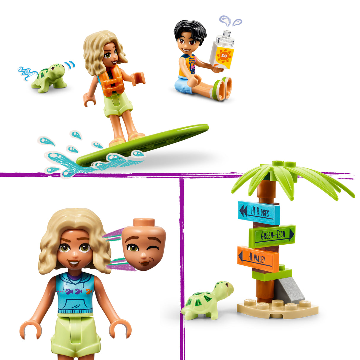 LEGO Friends Beach Smoothie Stand 42625L