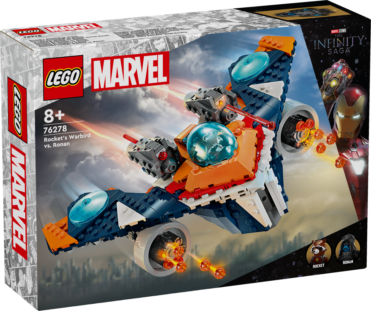 LEGO Super Heroes Rocket's Warbird vs. Ronan 76278L