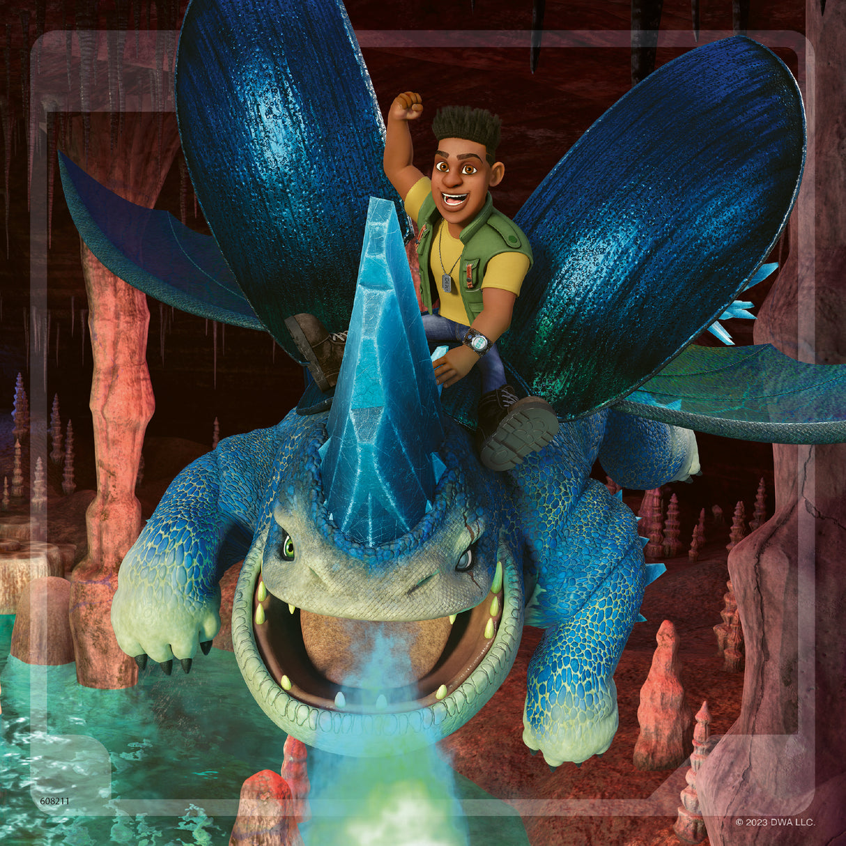 Ravenburgeri Puzzle 3x49 pc How to train your dragon. 056880V