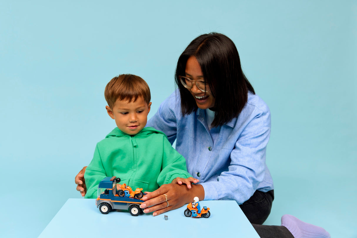 LEGO City Motorcycle Transporter 60491L