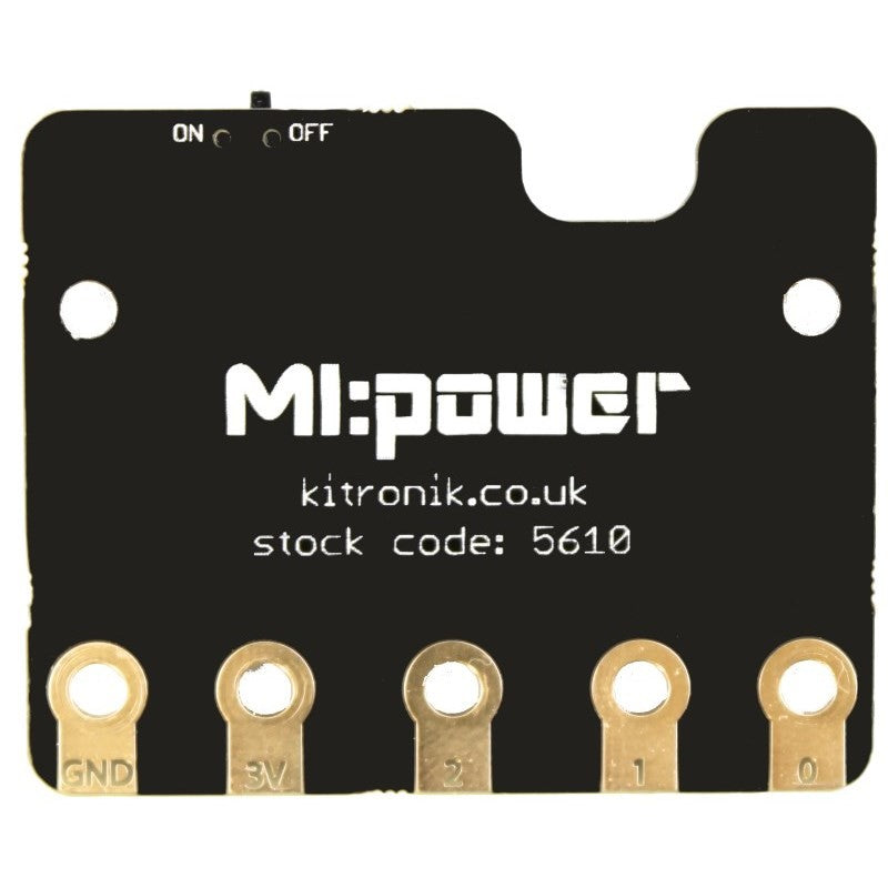 Kitronik MI:power board for the BBC micro:bit 5610