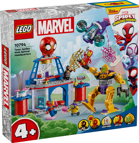 LEGO Spidey Team Spidey Web Spinner Headquarters 10794L