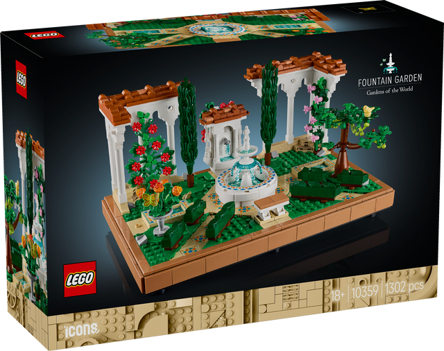 LEGO Icons Fountain Garden 10359L