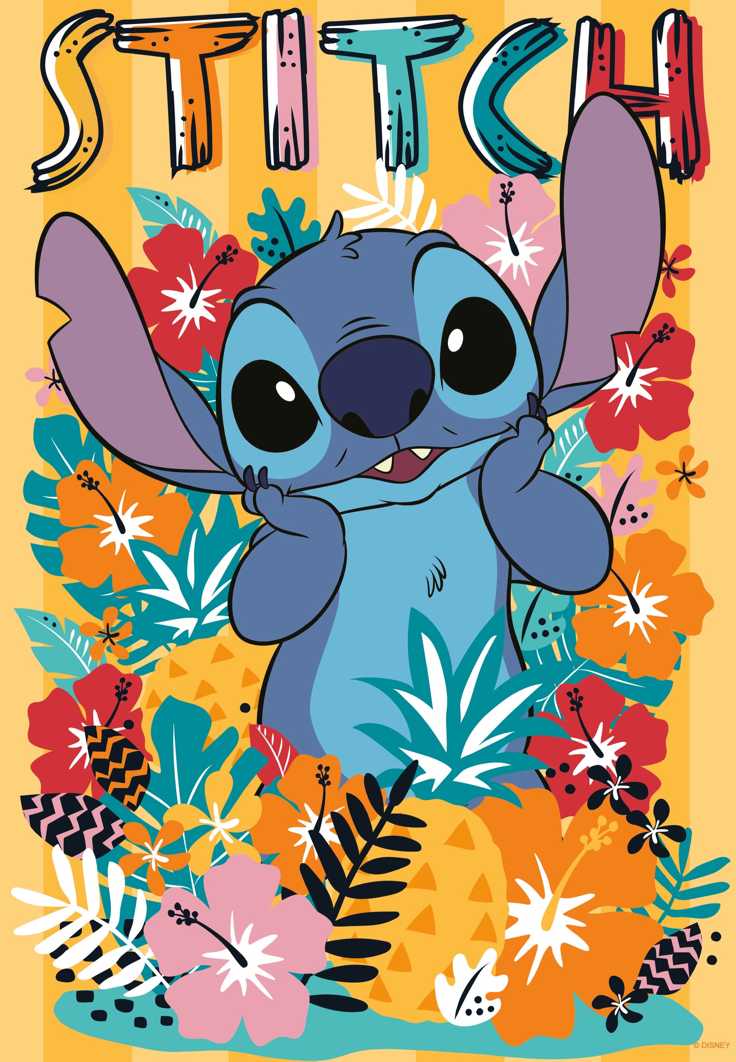 Ravensburger puzzle 300 pc Cute Stitch 133994V