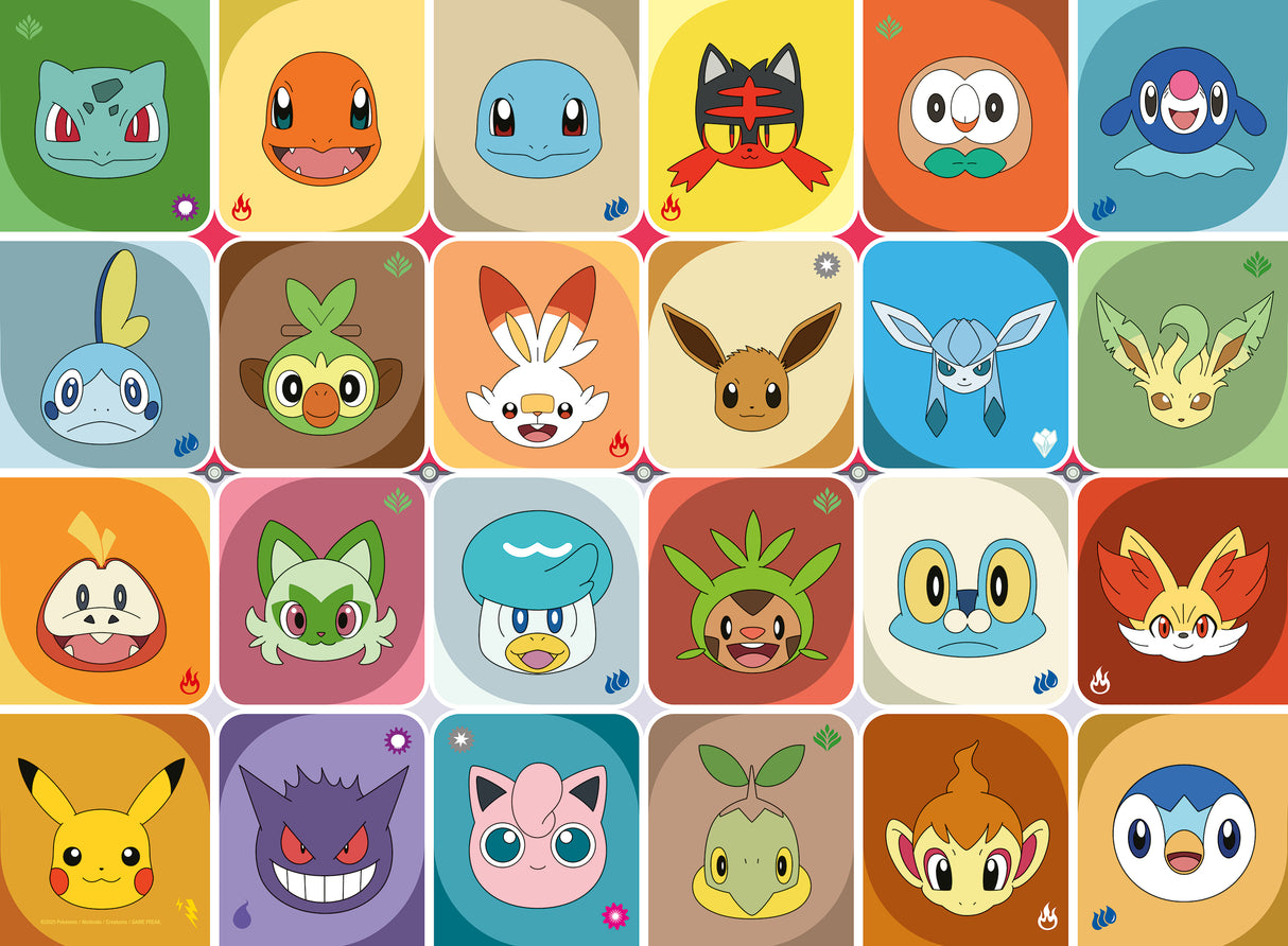 Ravensburger Puzzle 100 XXL Pieces: Pokémon Characters 12004320V