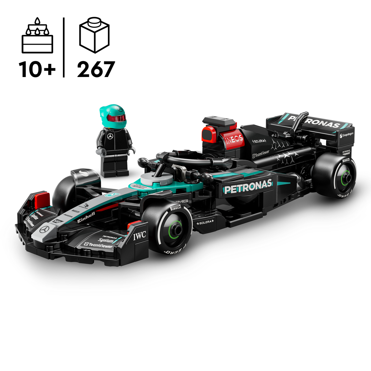 LEGO Speed Champions Mercedes-AMG F1 W15 Race Car 77244L