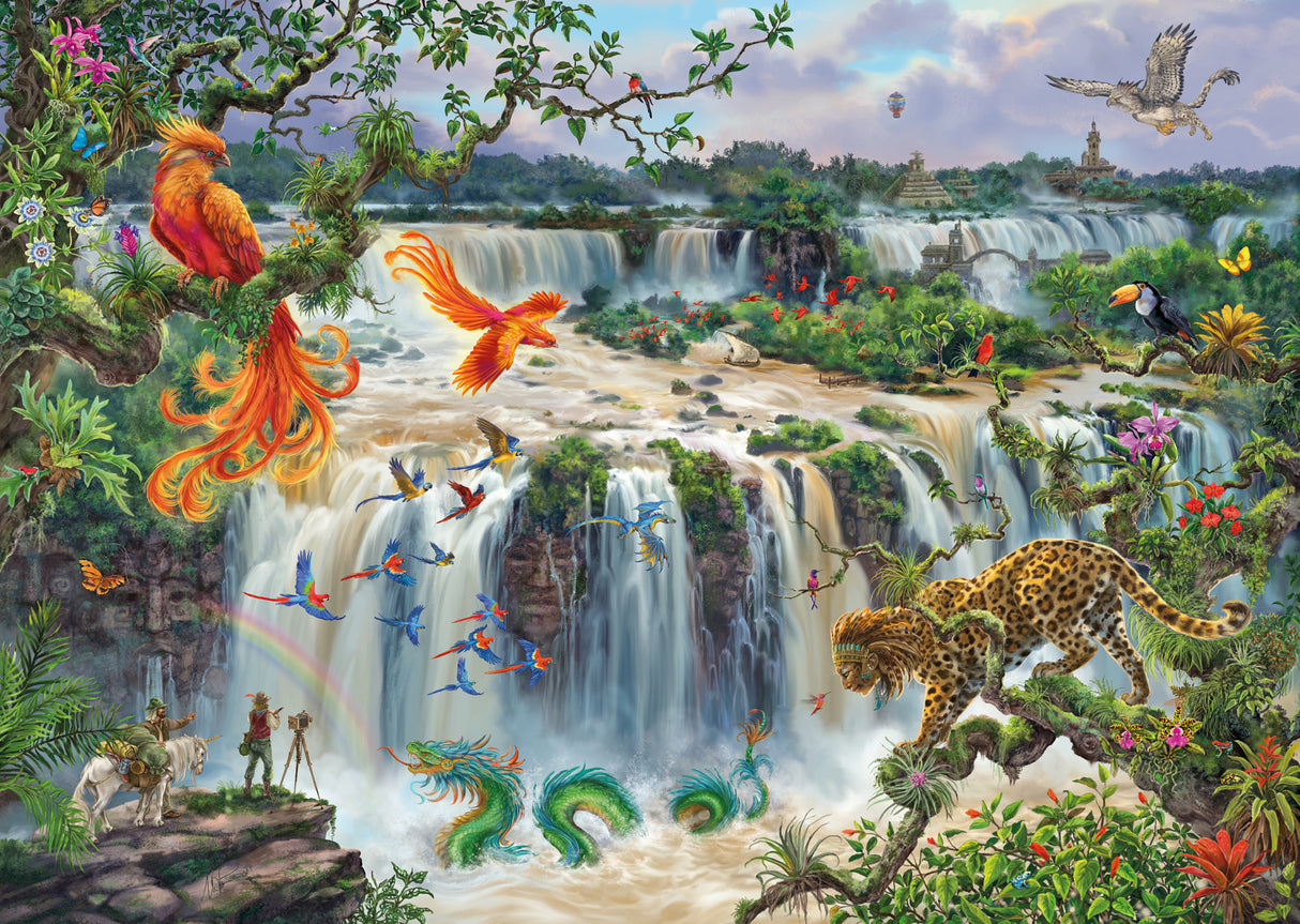 Ravensburger Puzzle 1000 Pieces: Fantastic Waterfall Iguaz 12001090V