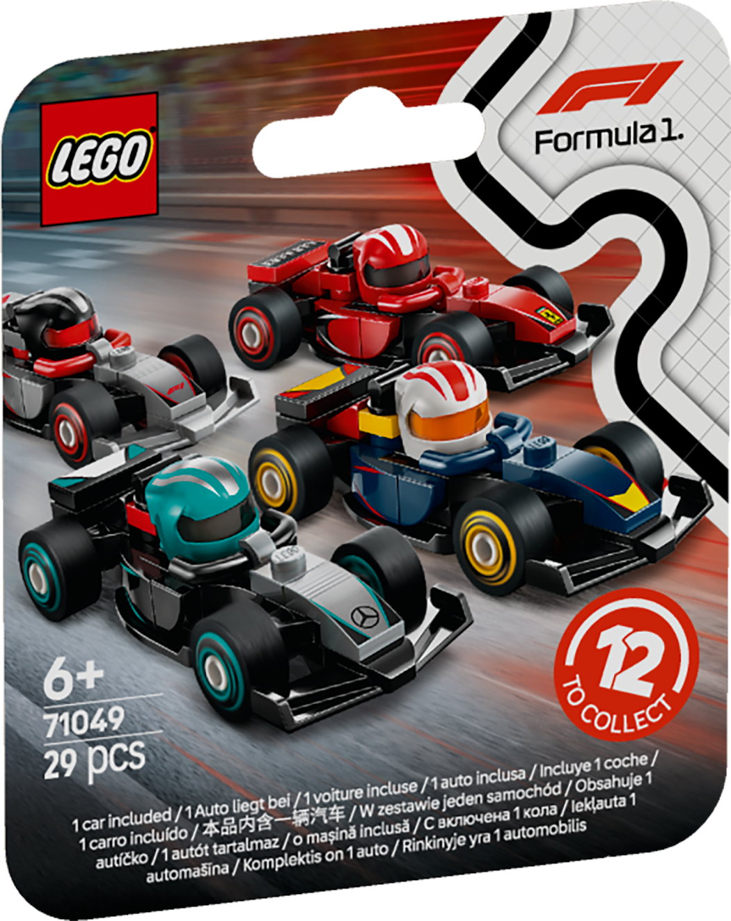 LEGO F1® Collectible Race Cars 71049L
